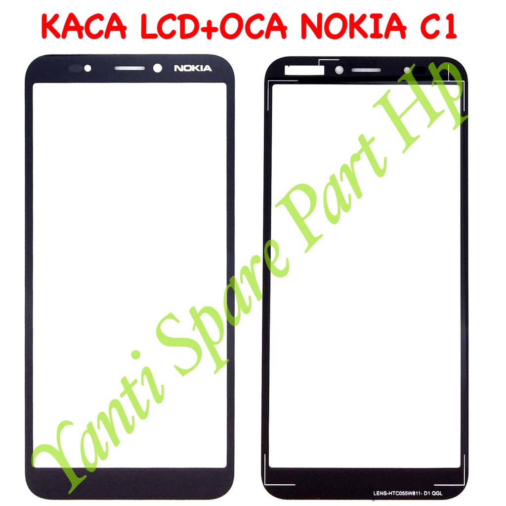 Kaca Lcd Plus Oca Nokia C1 Original Terlaris New