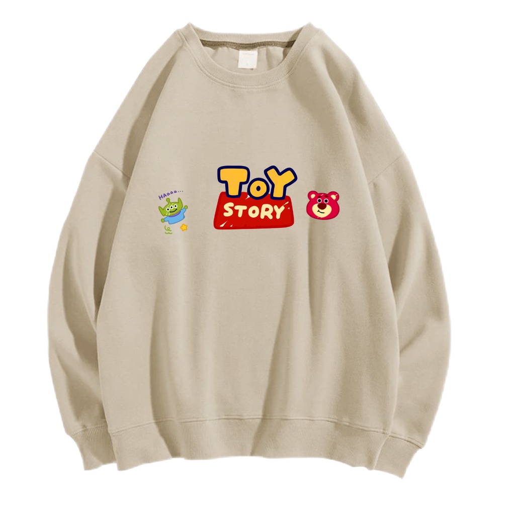 TOY STORY SWEATER SWITER CREWNECK PRIA WANITA OVERSIZE Size M-XXL ANAIRA