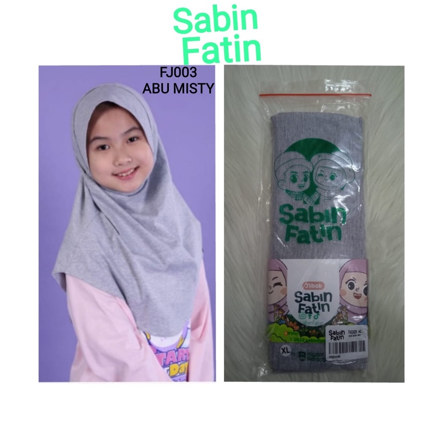 SIZE XL JILBAB AFRAKIDS dan SABINFATIN (AFRAKIDS NEW) ORIGINAL BASIC 23 WARNA
