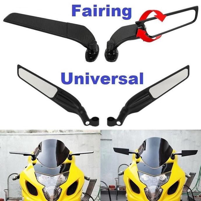 Jual Spion Fairing Model Winglet Fering Universal Stealth Motor Bebek