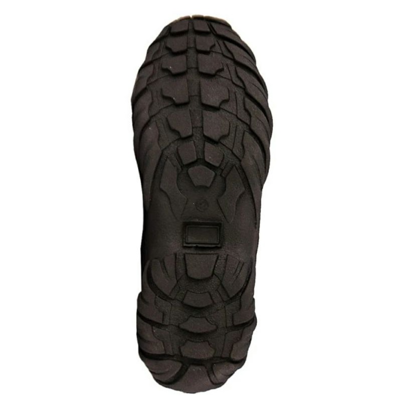 Sepatu Safety Pria UKURAN Besar 38-39-40-41-42-43-44-45-46 PDL Boots Sepatu Kerja Oversize Polisi Ukuran JUMBO Hitam, 39