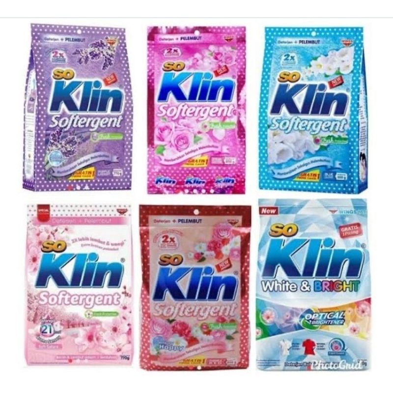 SOKLIN SOFTERGENT 770gr