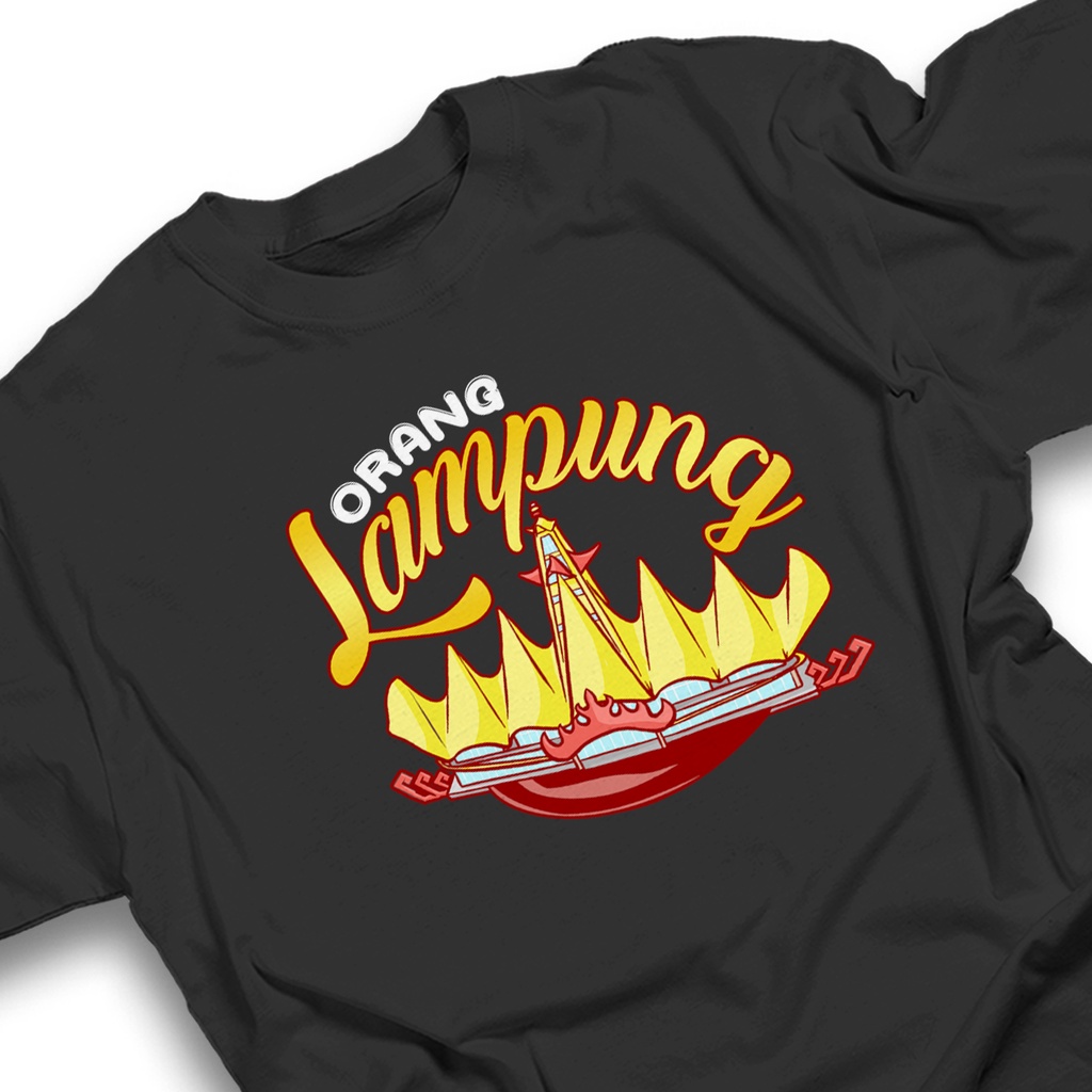 promo baju LAMPUNG  TSHIRT kaos polos cotton combed 30s BISA COD baju kaos ORANG LAMPUNG SIGER TAPIS