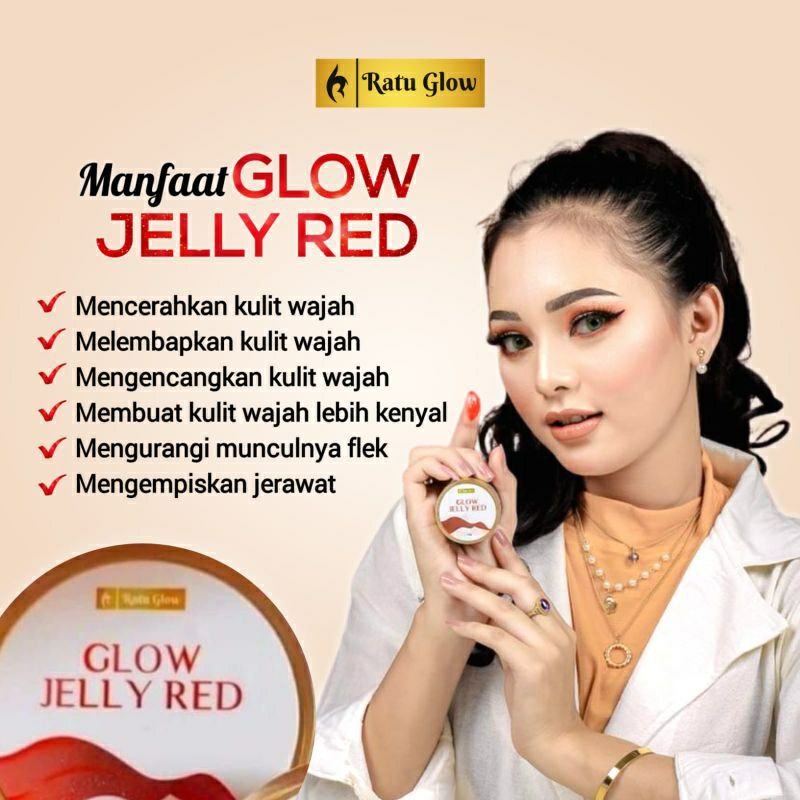 Red Jelly/ Glow Helly Ratu Glow  Premium ORIGINAL