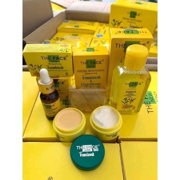 PAKET TEMULAWAK THE FACE BPOM ORIGINAL