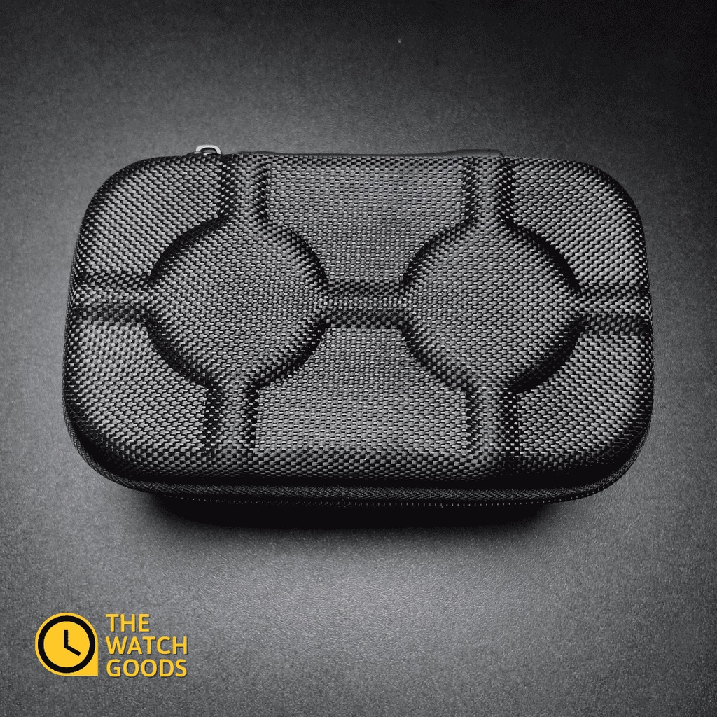 [PREMIUM QUALITY] Box Jam Tangan | Watch Travel Pouch | Zipper Waterproof and Shockproof Watch Case | Watch Portable Storage Box