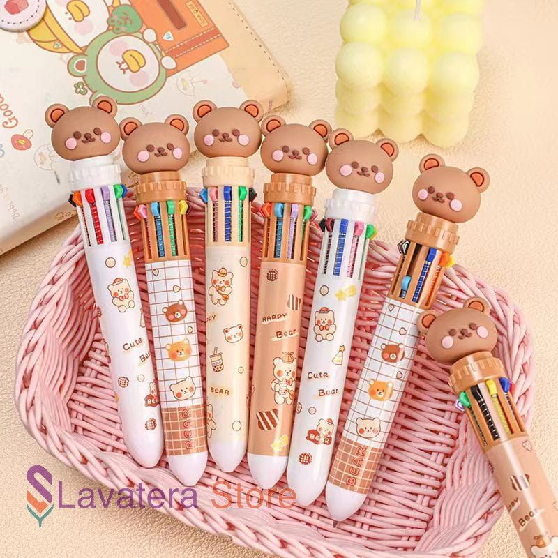 

Bulpoin 10 in 1 Karakter Cute Bear