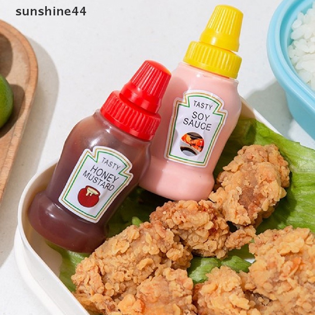 Sunshine 1Pc Botol Saus / Kecap / Madu / Salad Mini Portable
