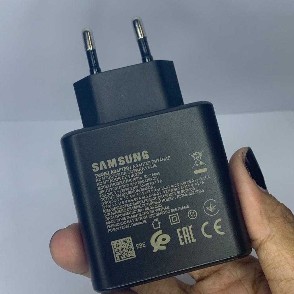 Charger Samsung Type C 45W Super Fast Charging Kabel USB C TO USB C 100% Grade A