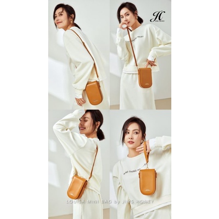 Louisa Mini bag Tas Selempang Wanita Jims honey realpic cod official tas hp sling bag