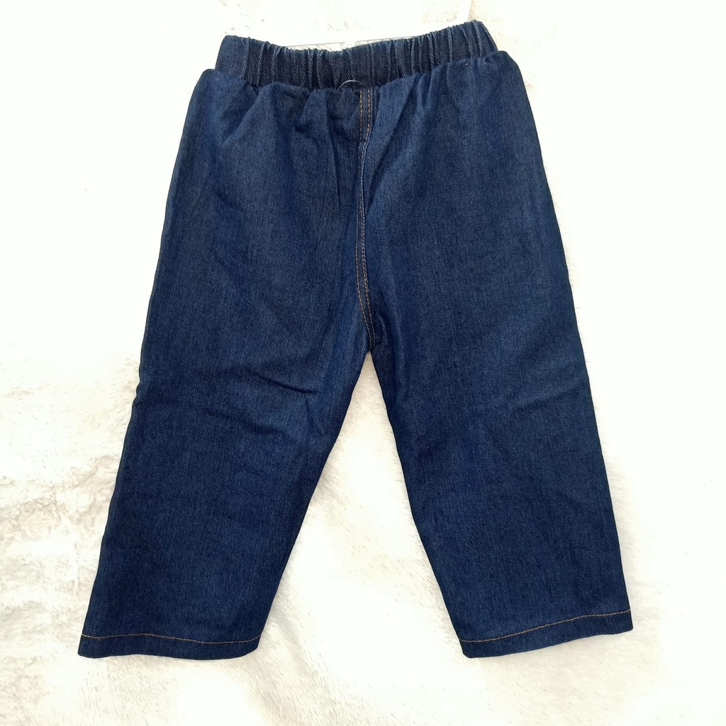 (LOLI-JKT) BS-337 3IN1 SETELAN ANAK INNER HTM ROMPI KULOT SIZE 100-140