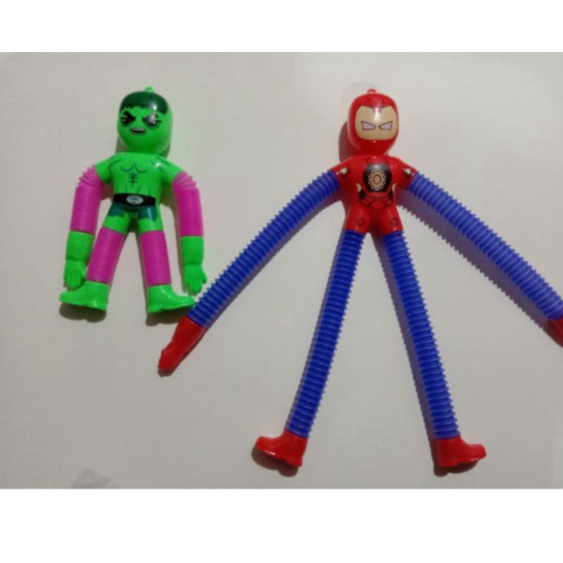 Mainan Light Up Pop Tubes Pop Pipes Lampu Stick Pipa Selang Fidget Toy