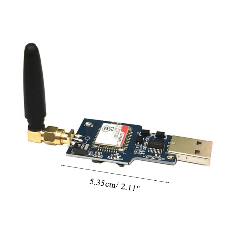 Modul btsg USB Ke GSM Serial Port GPRS SIM800C Dengan Pemanggil Kompatibel Bluetooth