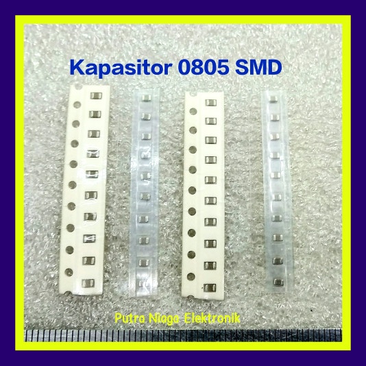 Kapasitor SMD 0805 C 200pf 220pf 270pf 390pf 470pf 560pf 820pf 1N 1N2 putr4n14 Kualitas Baik