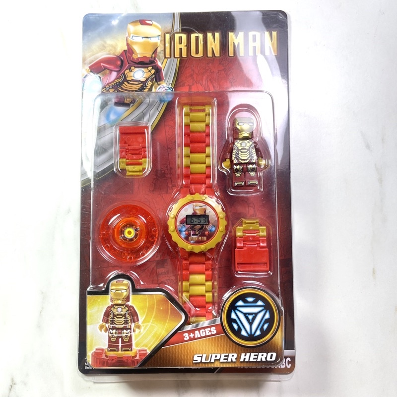 Jam Tangan Anak Anak Karakter Marvel Lego