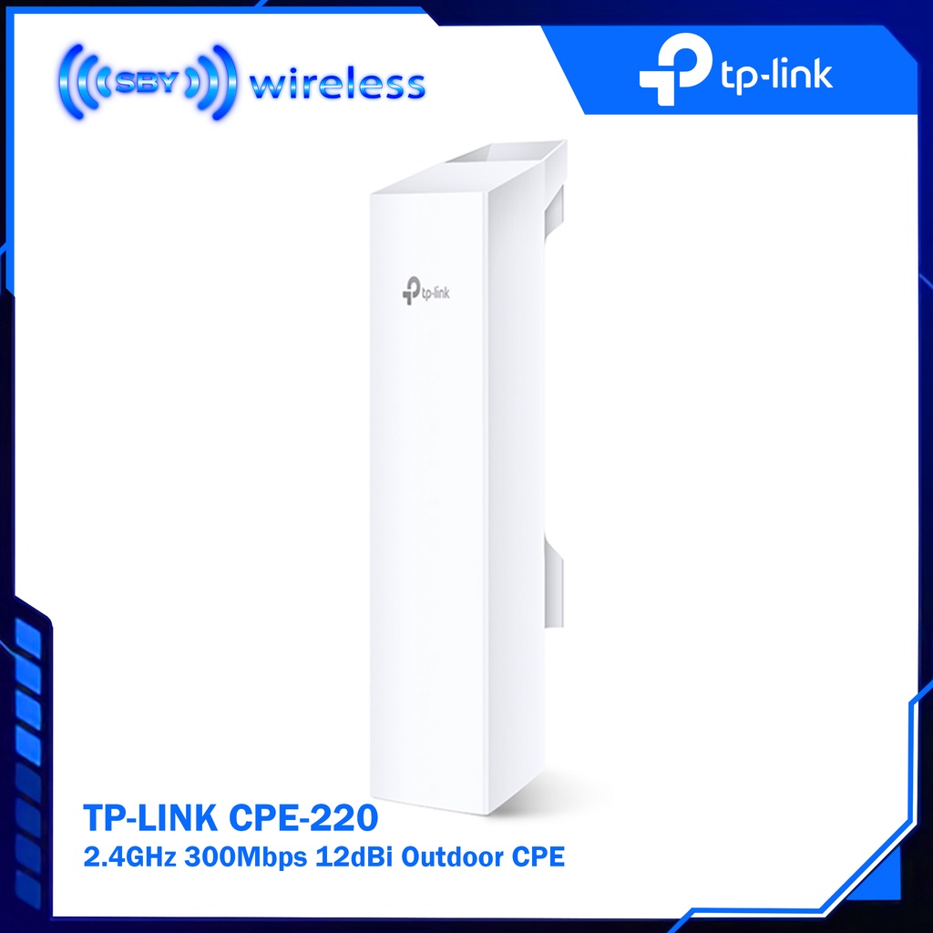 TP Link CPE Outdoor CPE220 2,4Ghz 300 Mbps TPLINK CPE-220