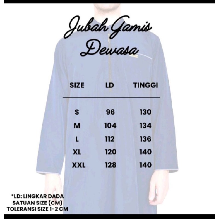 Gamis pria/Jubah Pria , Gamis Pria Muslim/Jubah Polos Dewasa Berkualitas Bahan Adem