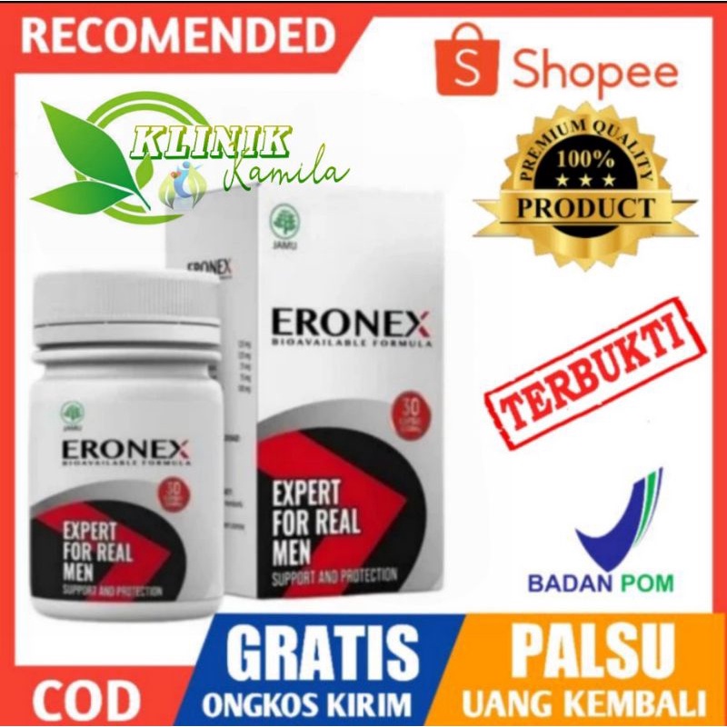 ERONEX Original suplement penambah stamina pria BPOM