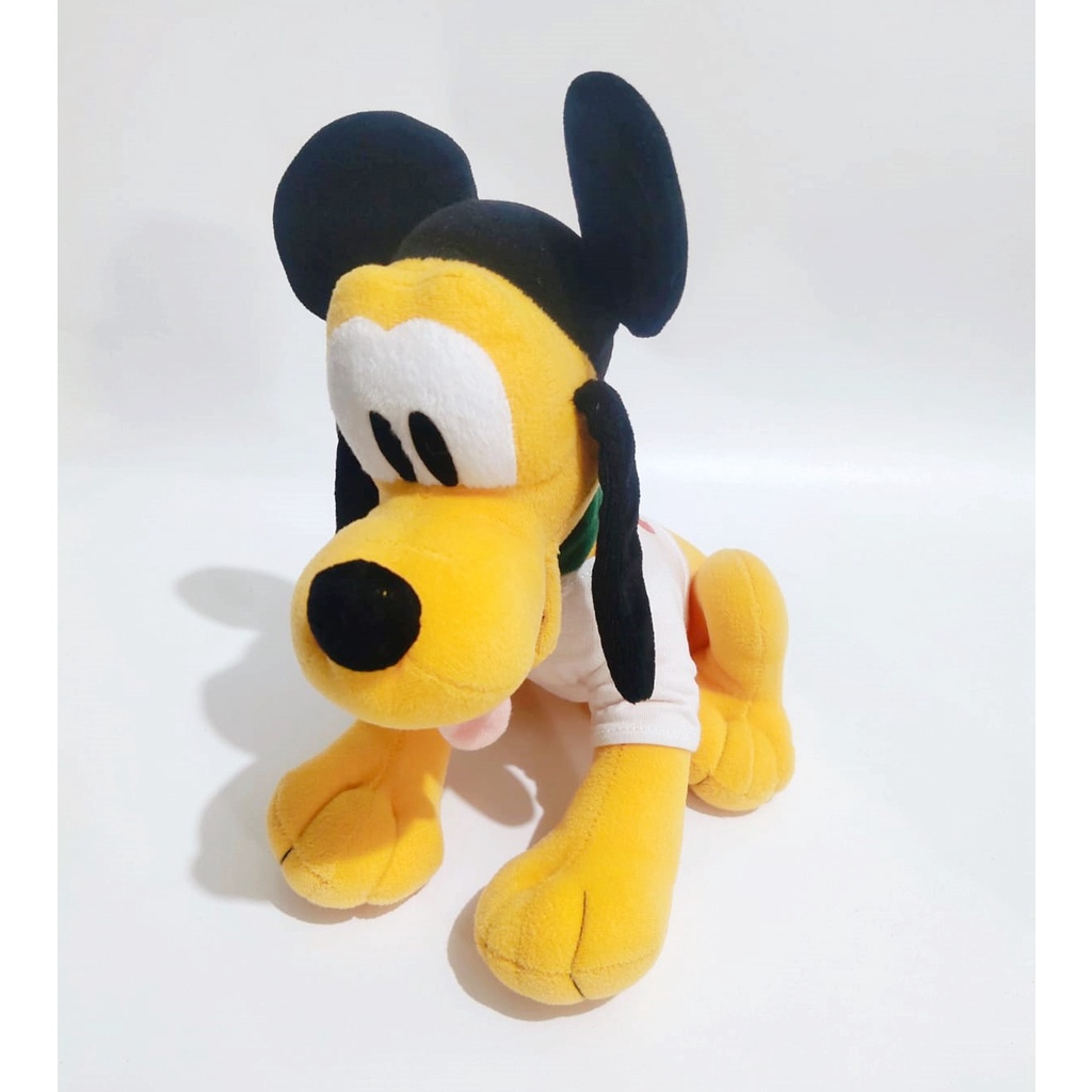 Boneka Pluto Mickey Mouse Hat Disney Plush Doll Original Disney SEGA