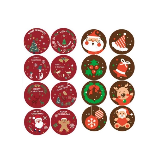 [ 1 pcs] Sticker Natal / Merry Christmas