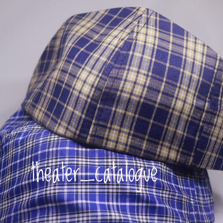 BIG DISKON Topi Pet Patino Motif Kotak Kotak | Topi Copet Distro Quality | Topi Flat Cap Pria 2379 ㄸ