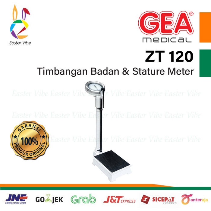 GEA ZT120 ZT 120 TIMBANGAN MANUAL UKUR BERAT BADAN DAN TINGGI BADAN