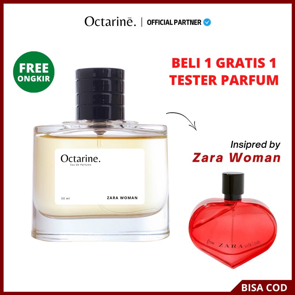 Octarine - Parfum Wanita Tahan Lama Inspired By ZR WOMAN | Parfume Farfum Perfume Minyak Wangi Cewek Murah Original