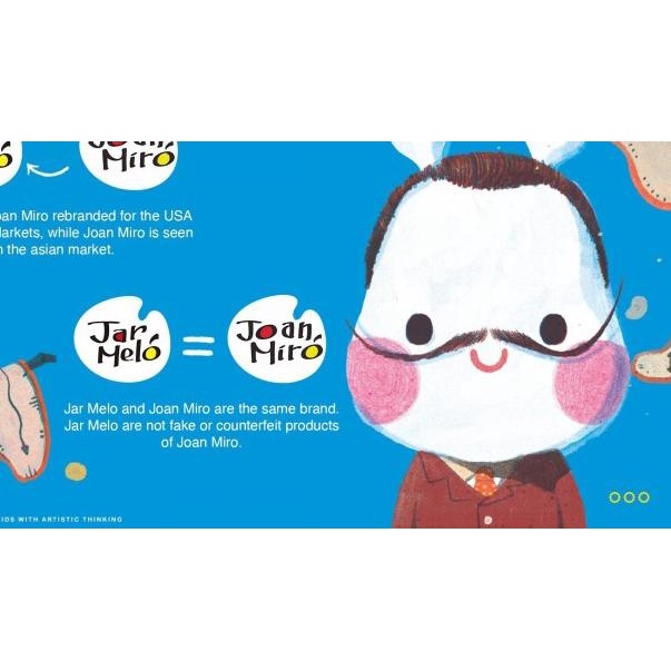 

Joan Miro Babyroo Silky Crayon 6 color oil pastel Krayon