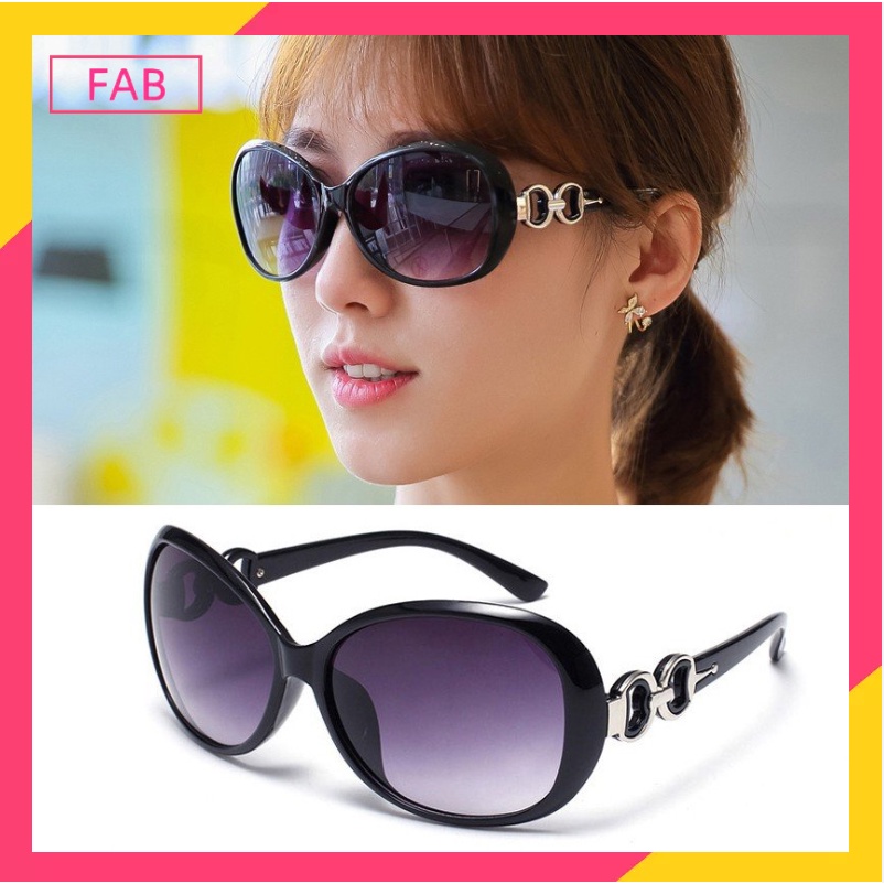 Sunglasses/Kacamata Wanita Gaya Korea Kacamata Fashion Kuil Logam Wanita/Pria unisex