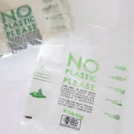 

plastik ramah lingkungan / telobag compostable plast uk 28
