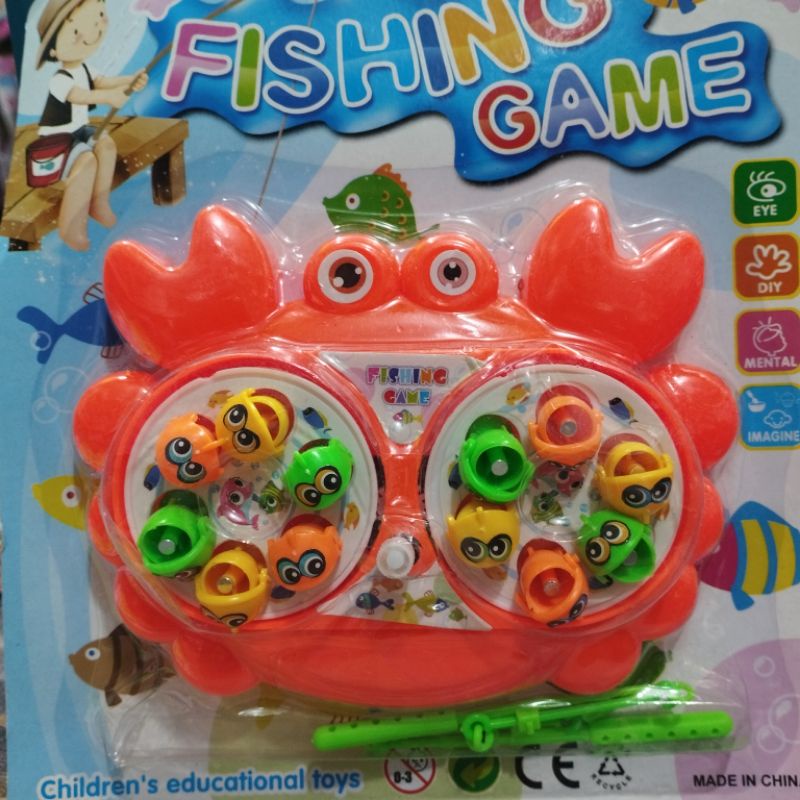 Mainan Fishing Game/Mainan Pancing Putar Manual Murah