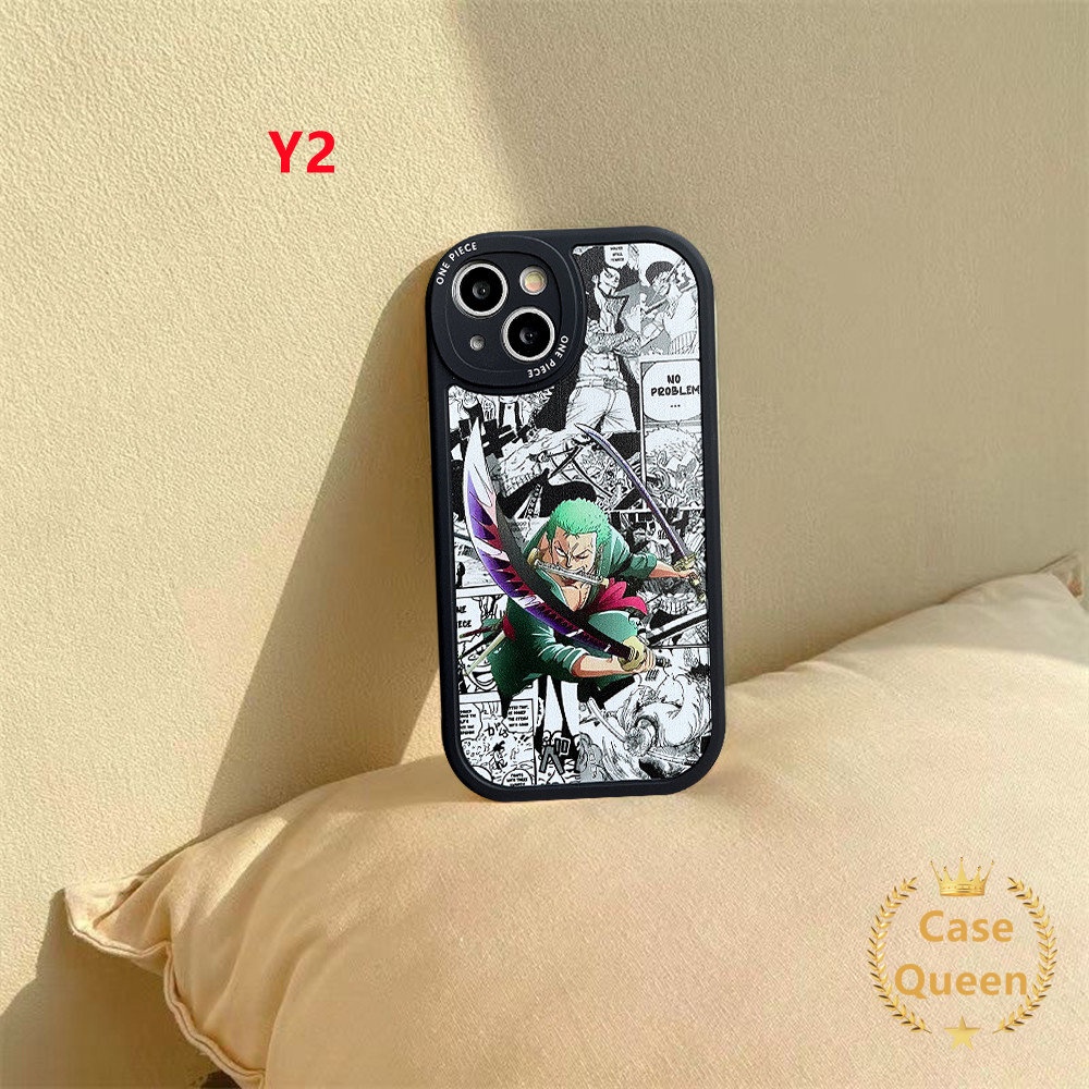 Kartun Lucu One Piece Luffy Zoro Case Samsung A34 A14 A12 A03 A32 A13 A21s A52 A53 A20s A03s A22 A04s A73 A72 A71 A10s A52s A50s A33 M22 A51 A30s A02s A50 A11 A23 A31 A20