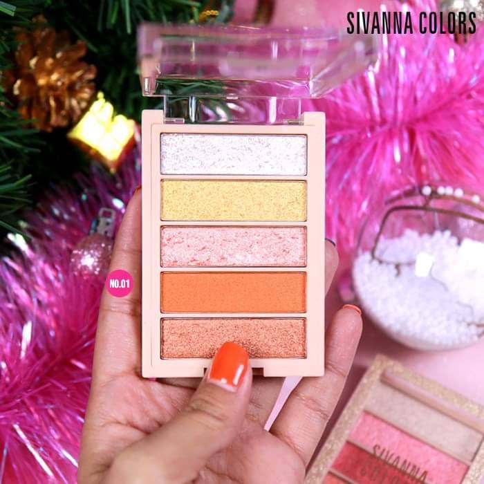 [TERMURAH] Sivanna Colors Shimmer Rich Eyeshadow HF5034 | Browit.id