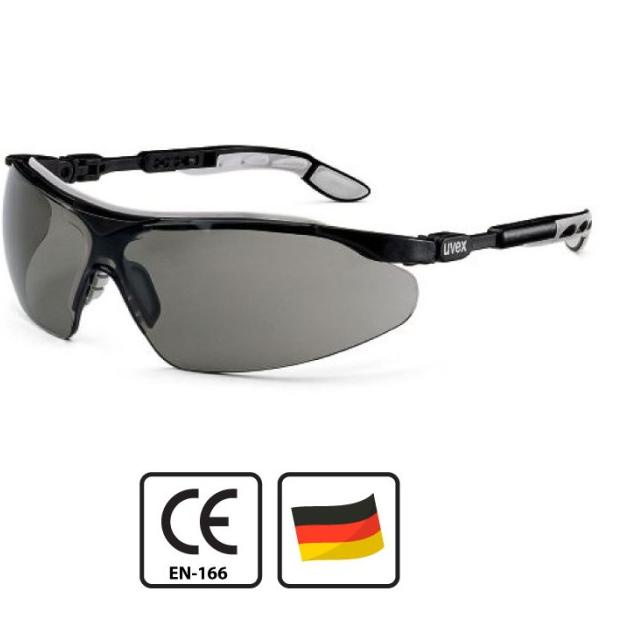 Uvex Safety Glass Ivo Black Gray 9160076