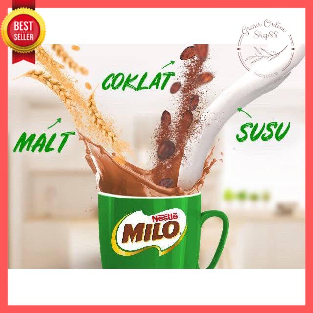 G0S -F415- Susu Coklat Milo Active-Go 22gr / Susu Bubuk SACHET