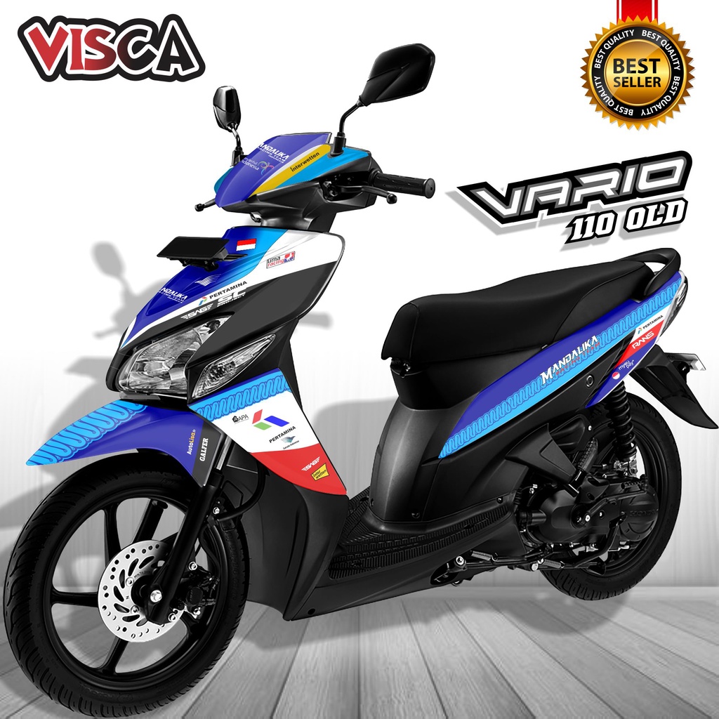 Decal Vario 110 Karbu Full Body Stiker Vario 110 Karbu Lama Striping Vario 110 Karbu Lama Variasi De