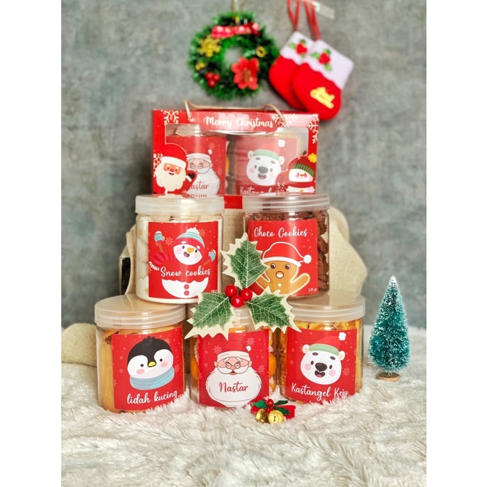

NEW Hampers Natal / Parcel Christmas Kue Kering Cookies - Paket L