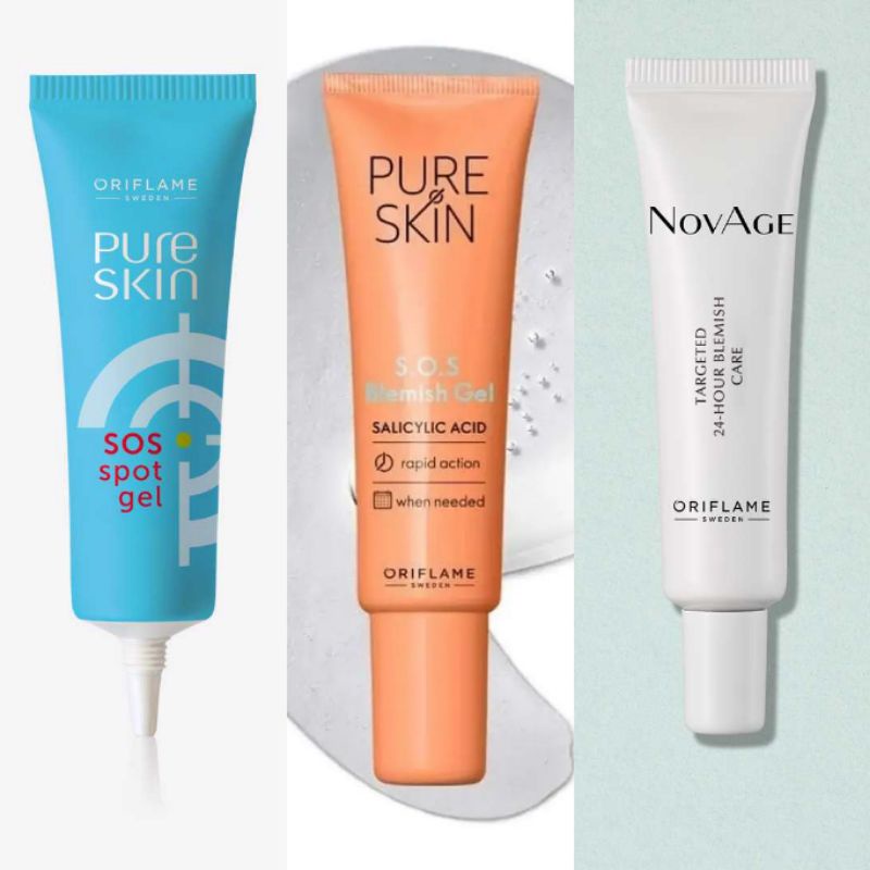 Pure Skin Sos Blemish Gel//Pure Skin Sos Spot Gel//Targeted 24-hour Blemish Care