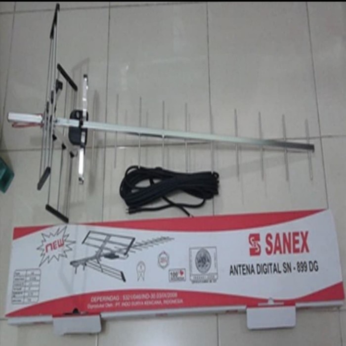 Antena TV Digital Sanex SN 899 DG / SN-899 DG FREE KABEL 10 METER Antena TV Digital Sanex Outdoor