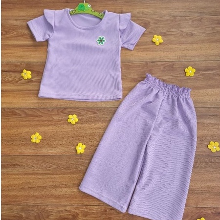 IL - SET MANGO KNIT RIB ANAK / SETELAN ANAK PEREMPUAN LUCU