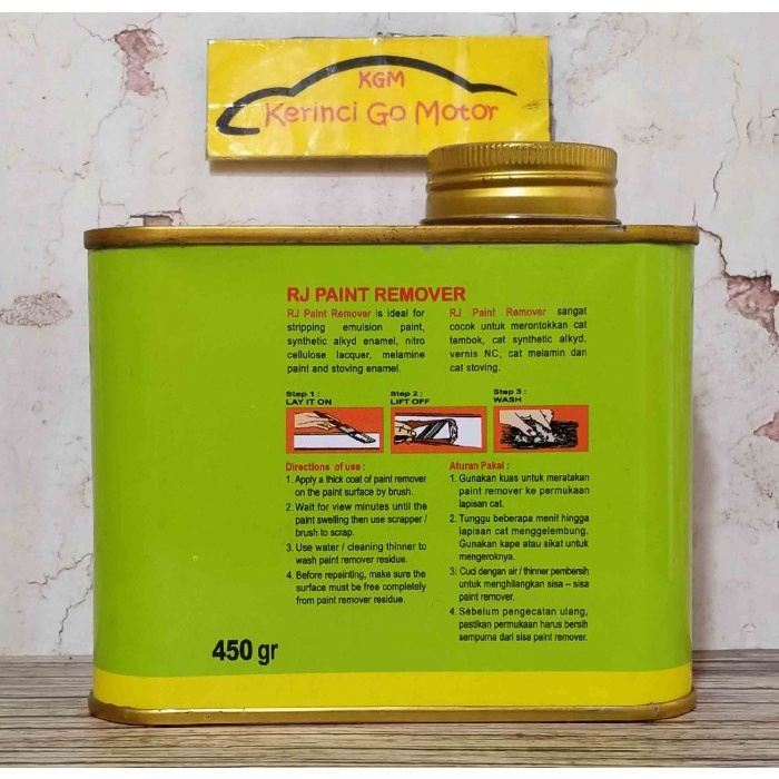 RJ LONDON PAINT REMOVER 500ml PERONTOK CAR