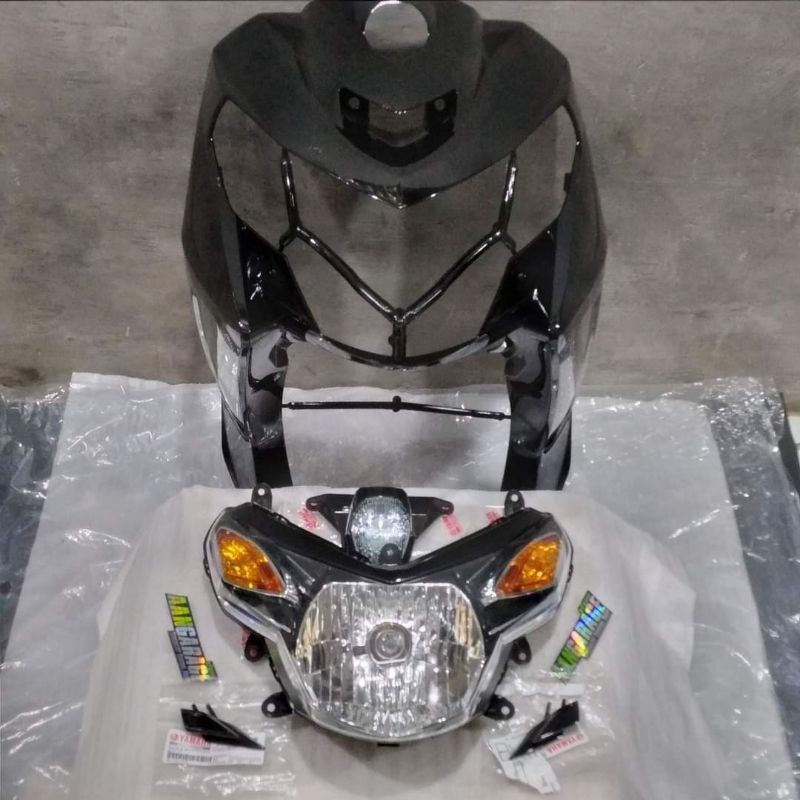 tameng Nouvo Vietnam cover tameng depan Nouvo Z Vietnam hitam original yamaha