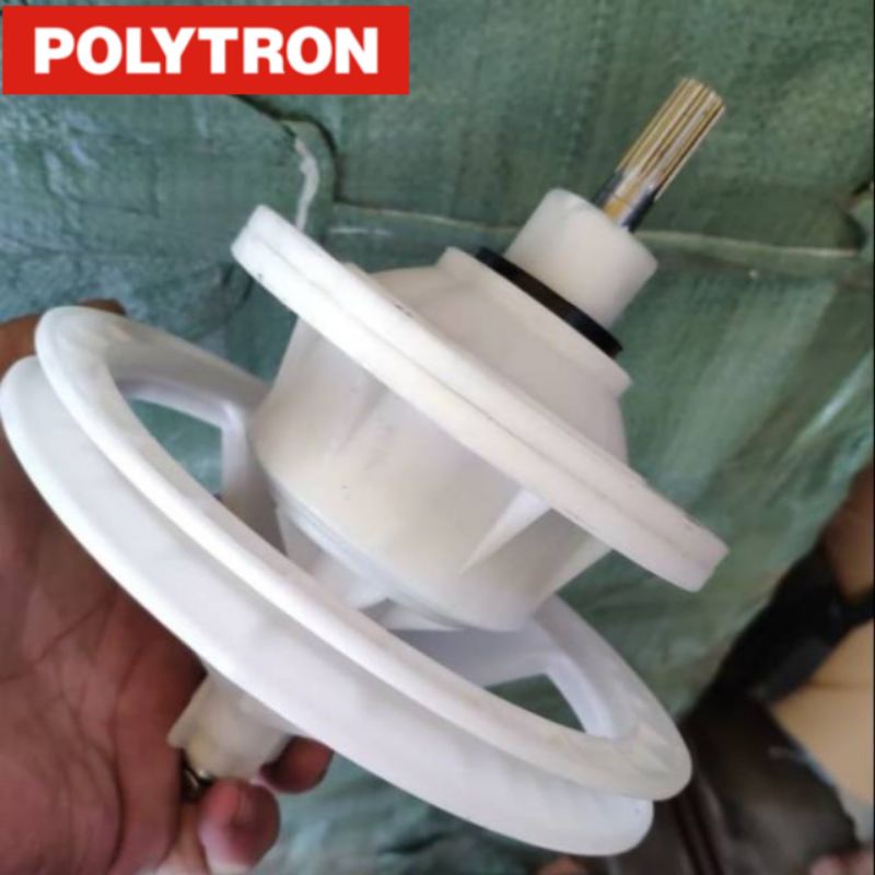 GEARBOX Mesin cuci 2 Tabung POLYTRON 14 KG - Gigi 11z