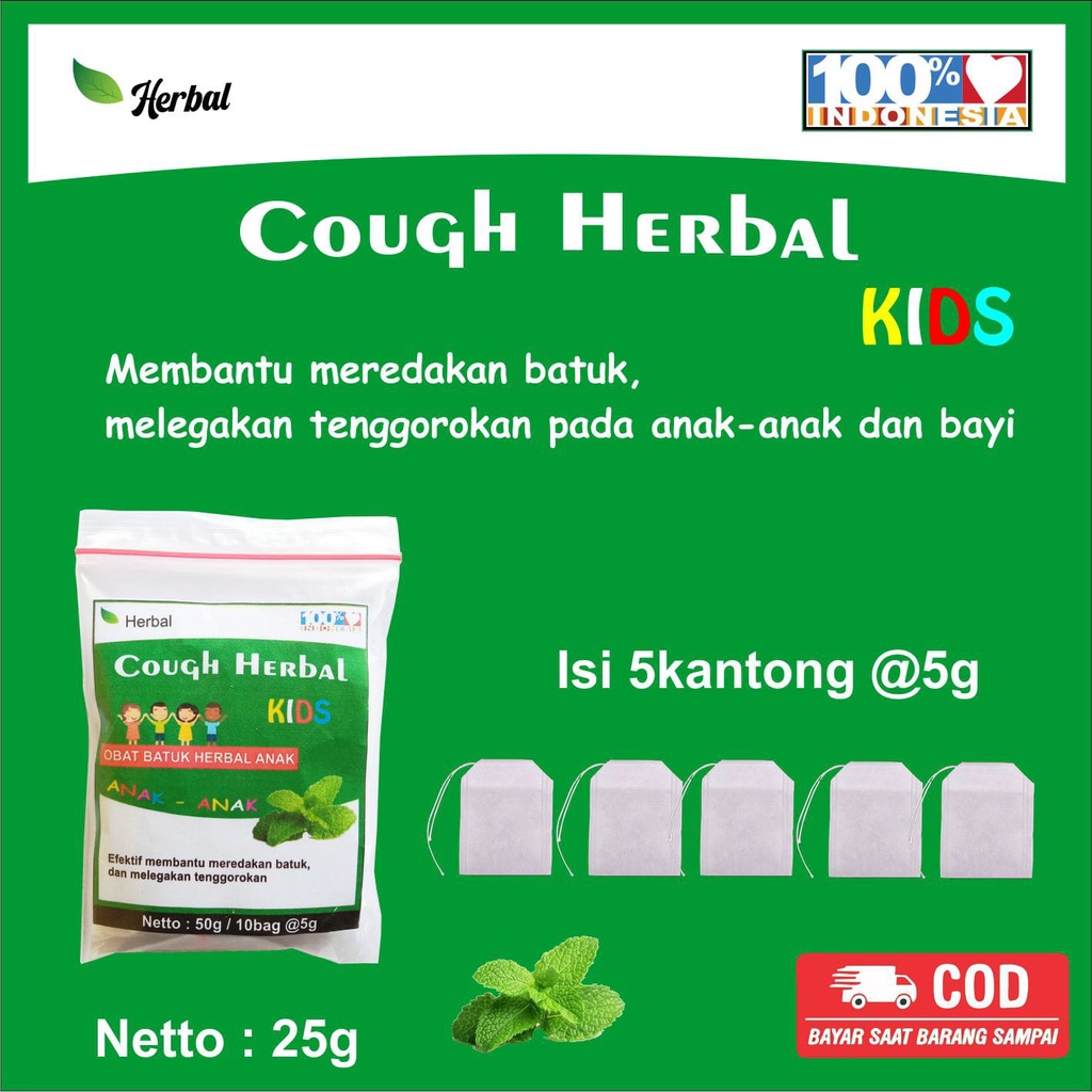 

Obat batuk seduh herbal untuk anak
