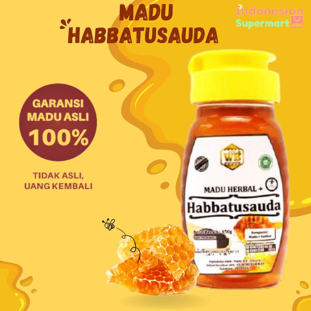 

Madu Herbal Habbatusaudah 100% Madu Asli – 150gr