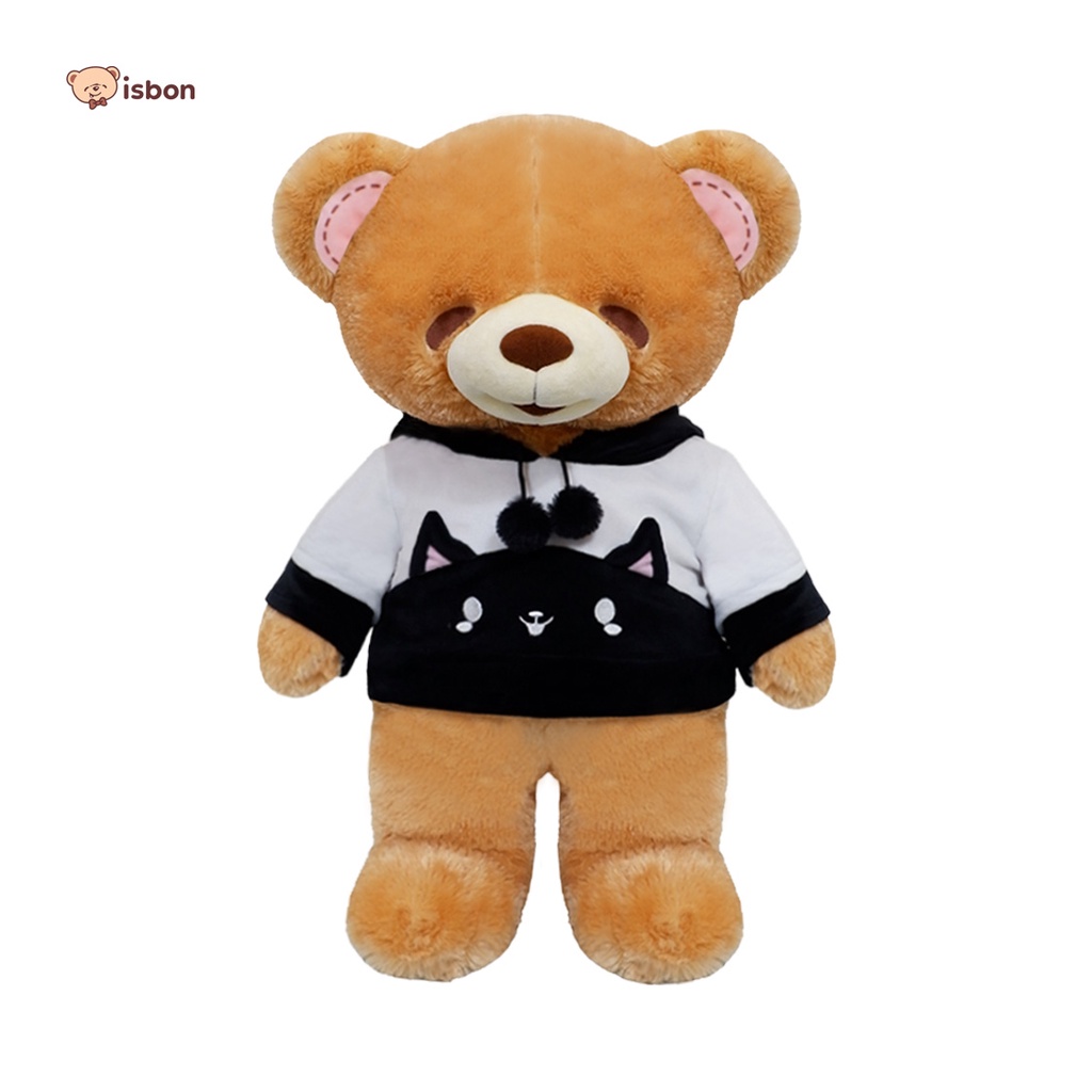 Boneka Beruang Boney Bonita Bear 63cm STD With Baju Cat Pink by Istana Boneka