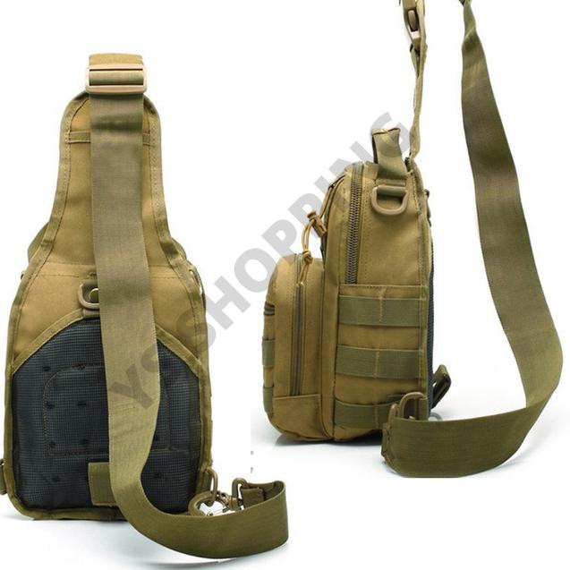 Tas Selempang Pria army Slempang Cowok Pria Army tactical - Hijau