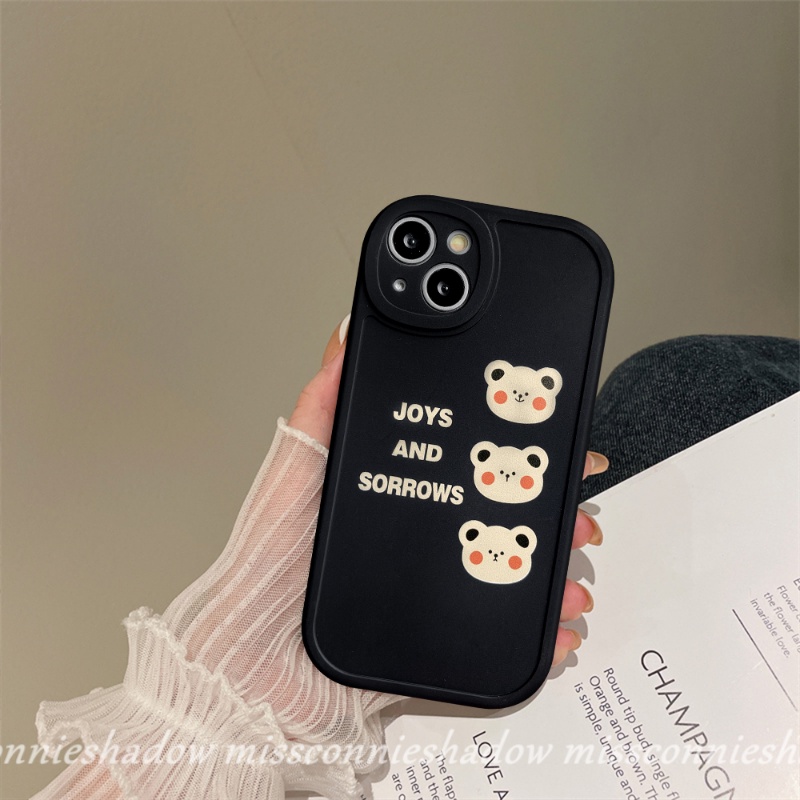 Case Untuk Samsung A14 A03 A04 A04s A12 A32 A03s A53 A73 A23 A13 A52 A50 A22 A50s A71 A30s A02s A21s A52s A51 A33 A11 A20s A72 A31 A10s A20 M23 Kartun Korea Beruang Lucu Soft Cover