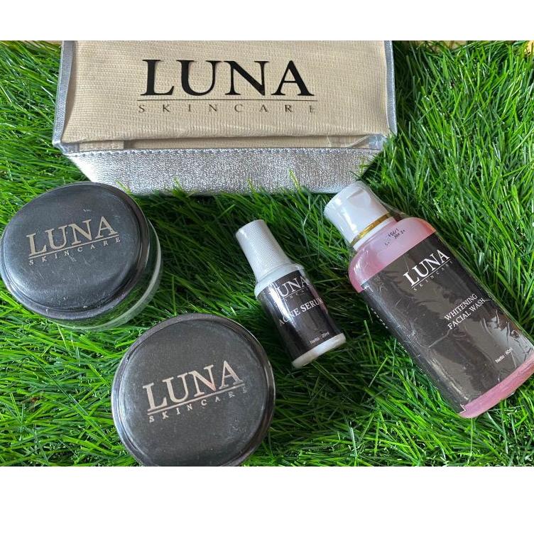 PROMO MURAH COD Paket Acne LUNA SKINCARE/jerawat/BEAUTY CENTER/ Luna skincare/ dokter fajar 2488 ➹