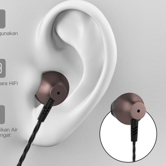 INBEX 1.2m Wired Earphone Semi In Ear Headset Super Bass/HiFi Stereo